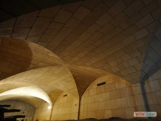 Voûte massive avec le Grain d'Orge Voûte Chaves